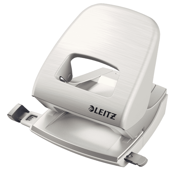 LEITZ Stolný dierovač NeXXt STYLE 5006, arktická biela
