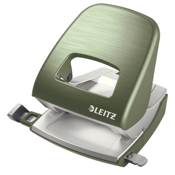 LEITZ Stolný dierovač NeXXt STYLE 5006, zelenkavá