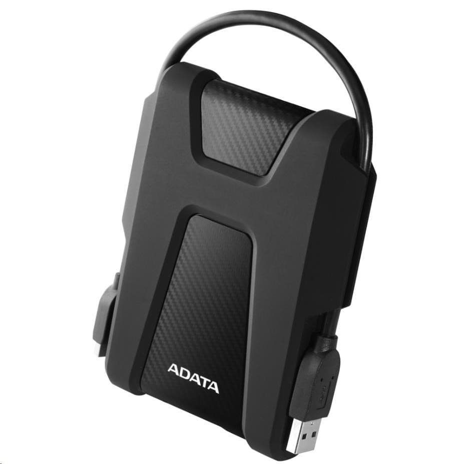 ADATA Externý HDD 1TB 2,5" USB 3.1 AHD680, čierny (gumový, nárazu odolný)