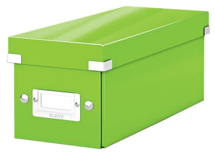 LEITZ Škatuľa na CD Click&Store, zelená