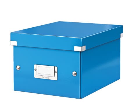 LEITZ Univerzálna krabica Click&Store, veľkosť S (A5), modrá