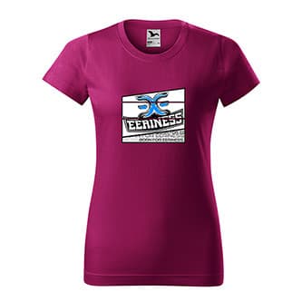 Tričko EERINESS, dámske, fuchsia red, veľ. XS