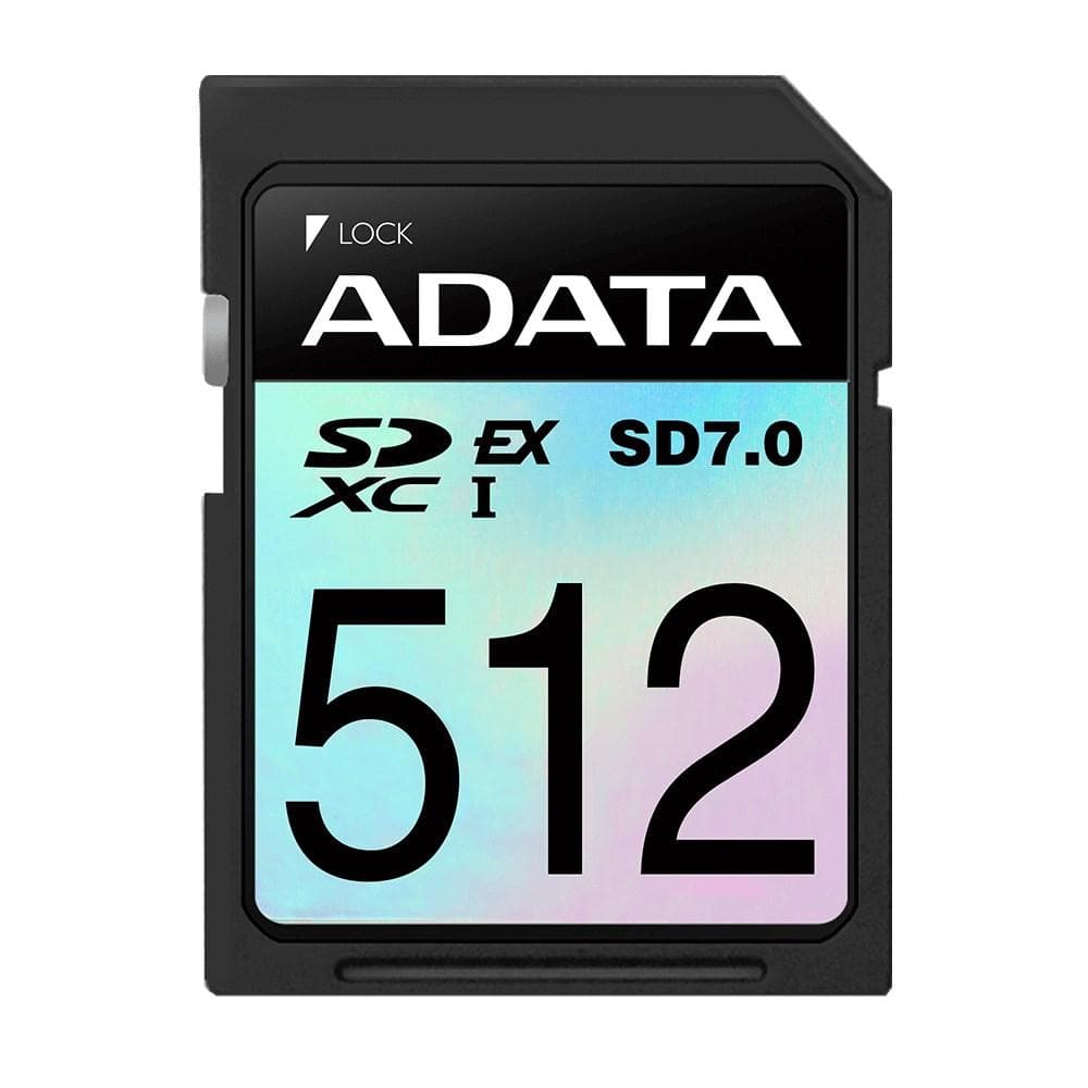 ADATA SDXC karta 512GB Extreme, PCI Gen3, UHS-I, C10, V30, (R:800/W:700 MB/s)