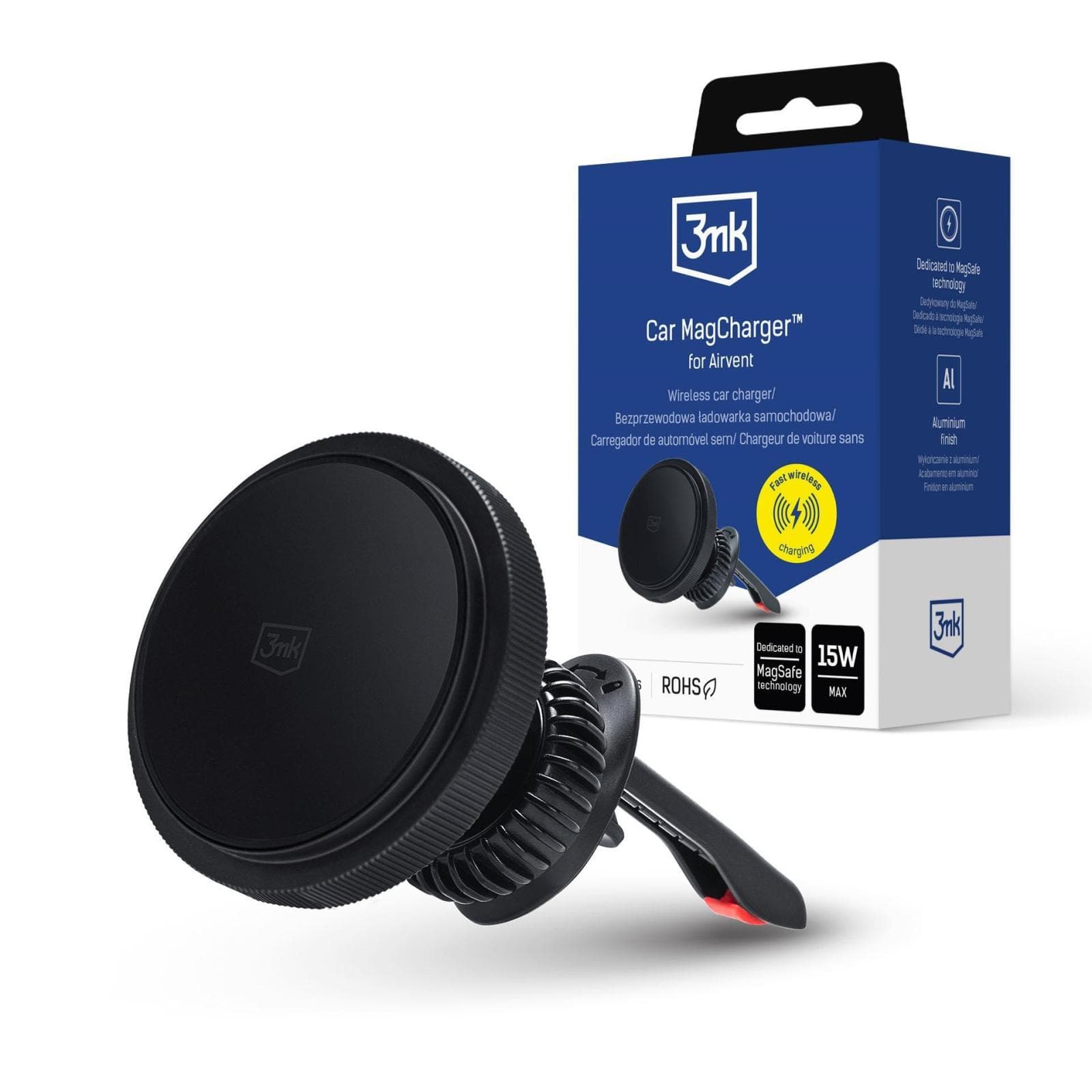 3mk držiak do auta Car MagCharger™ for Airvent