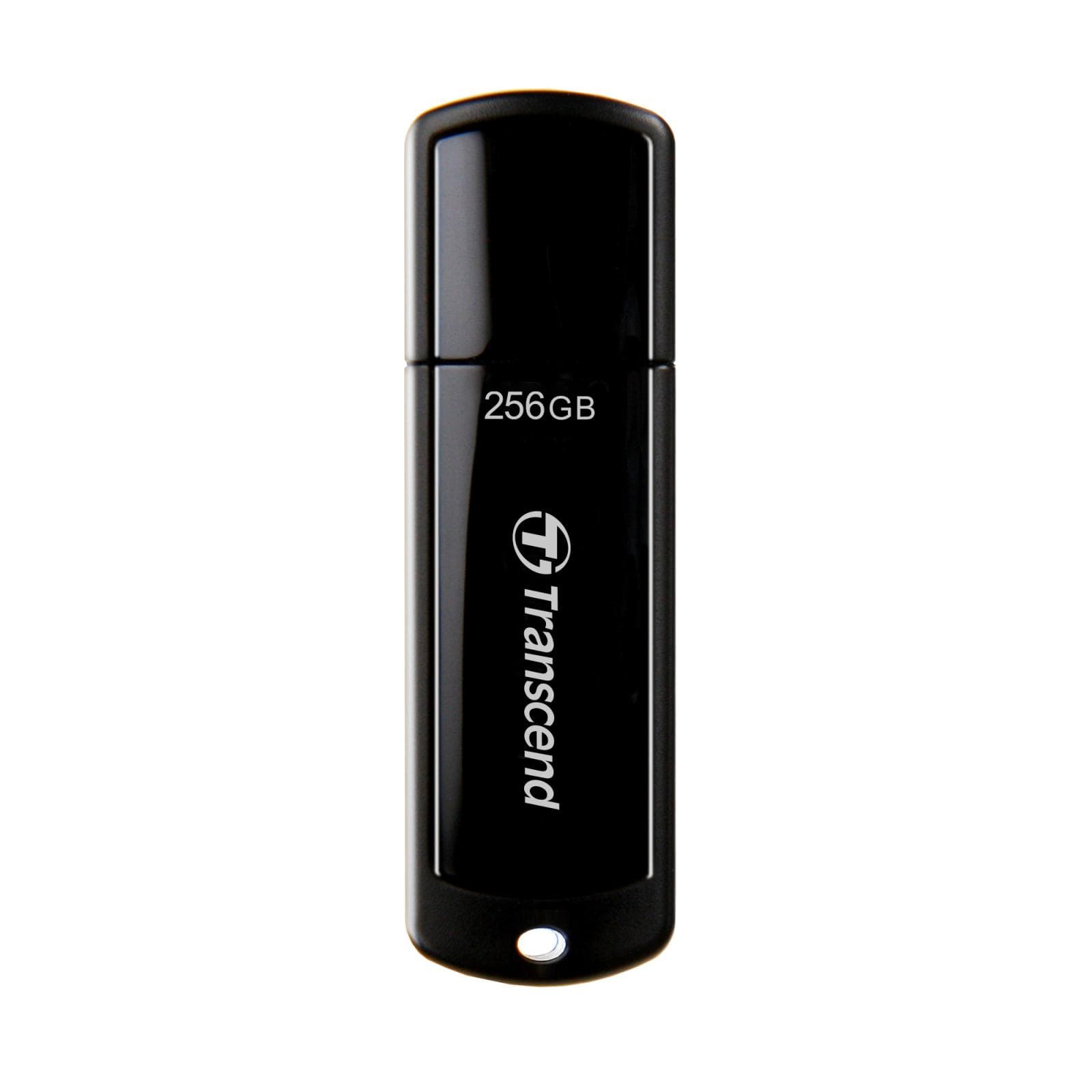 Transcend 256GB JetFlash 700 USB 3.1 flash disk, čierny