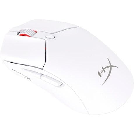 HyperX Pulsefire Haste 2 Mini/Herná/Optická/Pre pravákov/26 000 DPI/Drôtové/Bezdrôtové/Biela