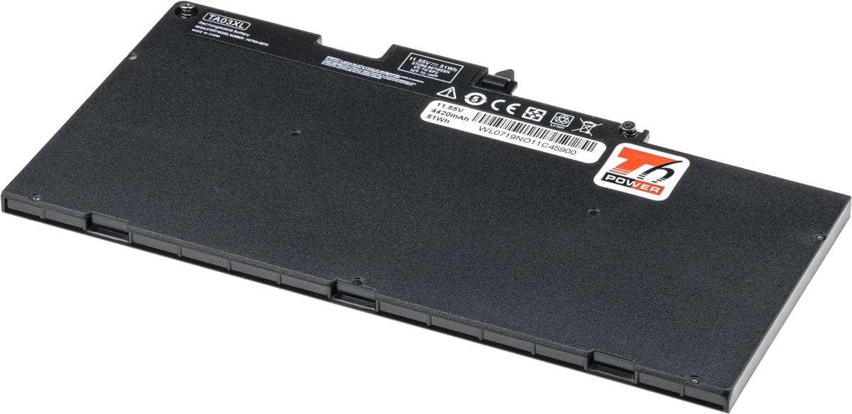 Batéria T6 Power pre HP EliteBook 745 G4, 755 G4, 840 G4, 848 G4, 850 G4, 4420mAh, 51Wh, 3cell