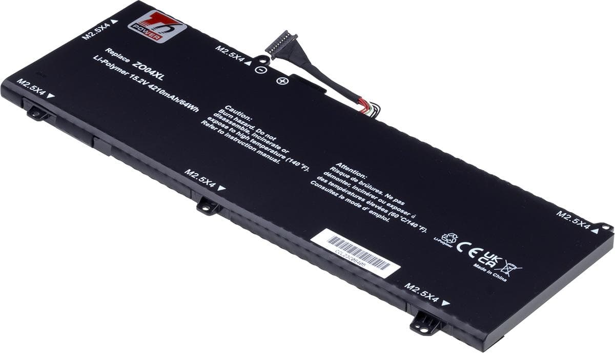 Batéria T6 Power HP ZBook Studio G3, ZBook Studio G4, 4210mAh, 64Wh, 4cell, Li-pol