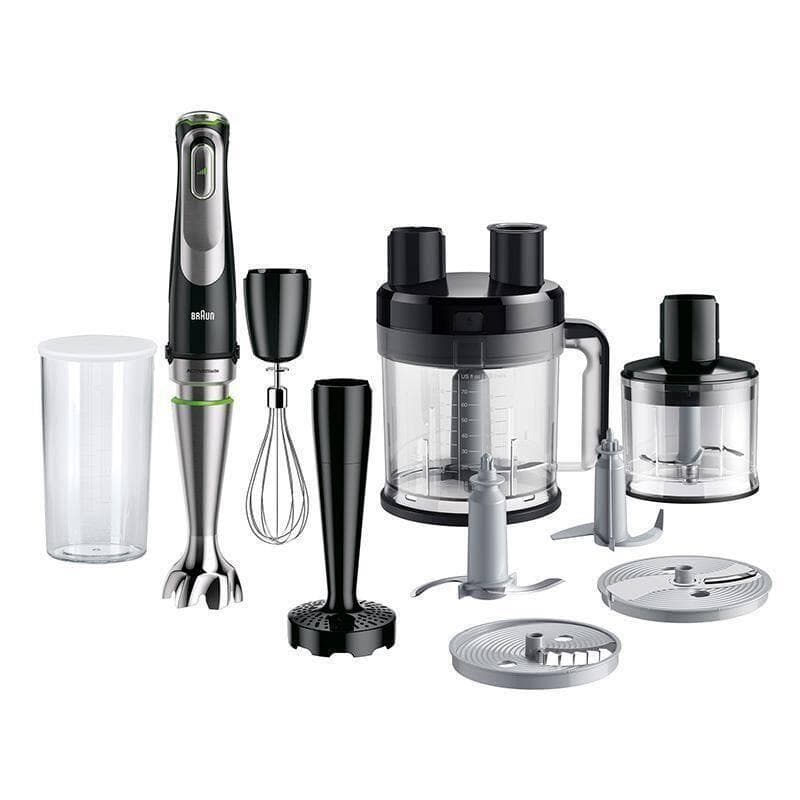 Braun MultiQuick 9 MQ9187XLI tyčový mixér, 1200 W, plynulá regulácia rýchlostí, SplashControl
