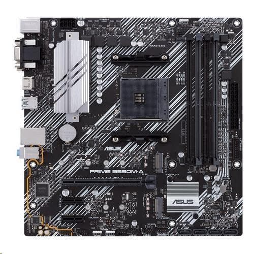 ASUS MB Sc AM4 PRIME B550-A/CSM, AMD B550, 4xDDR4, 1xHDMI, 1xDVI, 1xVGA, mATX