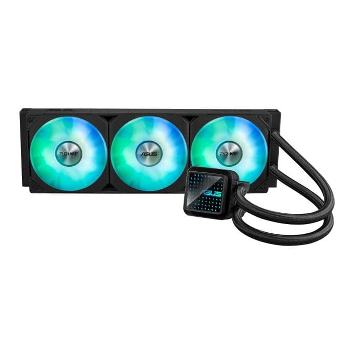 ASUS vodný chladič CPU AIO PRIME LC 360 ARGB, 3x120mm, AM5, LGA1851, čierna