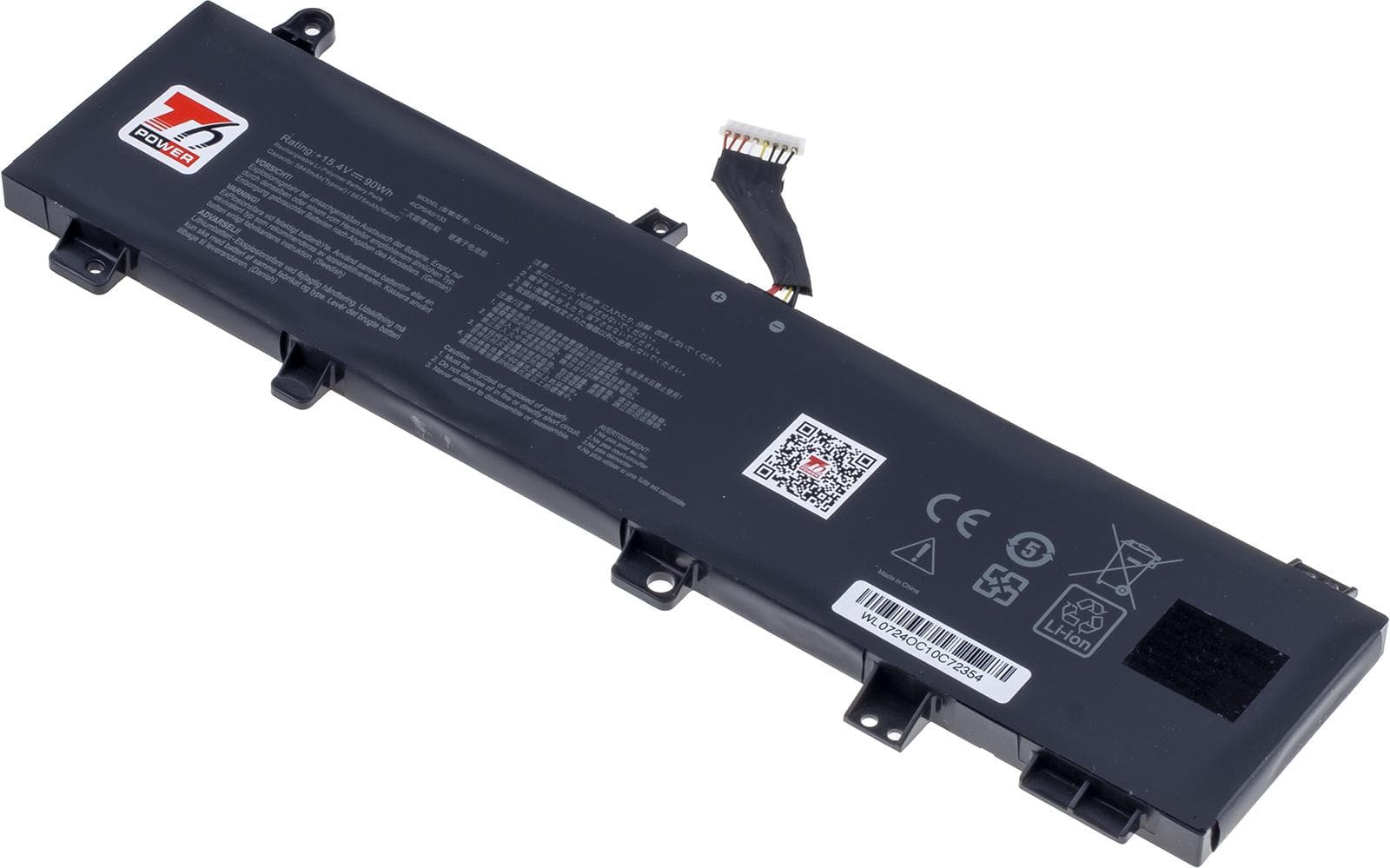 Batéria T6 Power Asus TUF FX706Q, FA706Q, FX506Q, FA506Q, 5845mAh, 90Wh, 4cell, Li-pol