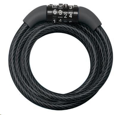 Master Lock Špirálový kombinačný zámok na bicykel 8143EURDPRO - 1, 2m
