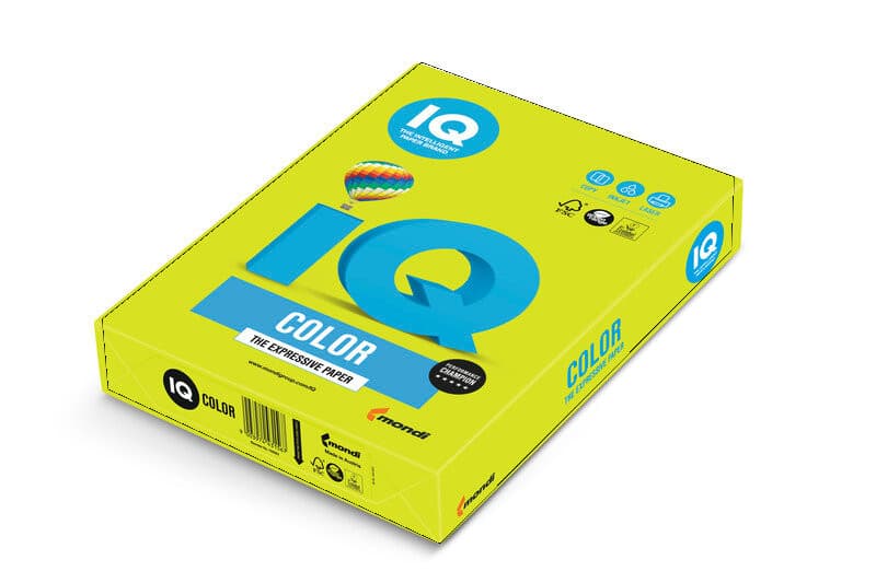 Papier xerografický IQ A4/80g 500 listov neón zelený NEOGB