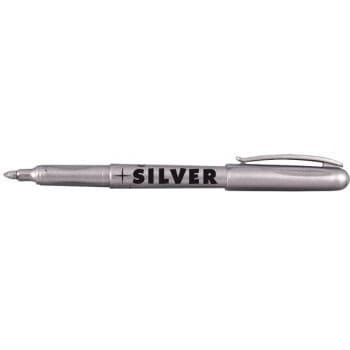 Popisovač Centropen 2690 strieborný valcový hrot 1,5-3mm