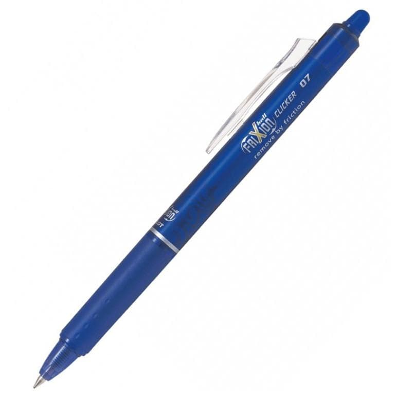 Gélový roller Pilot Frixion Clicker 0,7mm modrý prepisovateľný