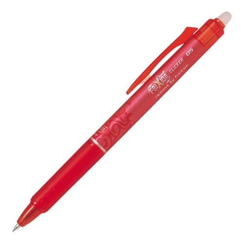 Gélový roller Pilot Frixion Clicker 0,5mm červený prepisovateľný