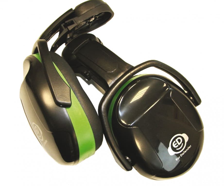 ED 1C slúchadlá-prilbaEAR DEFENDER green