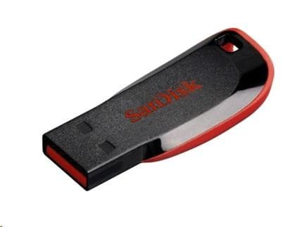 SanDisk Flash Disk 32GB Cruzer Blade, USB 2.0, čierna