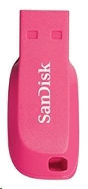 SanDisk Flash Disk 16GB Cruzer Blade, USB 2.0, ružová