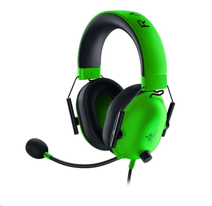 RAZER slúchadlá Blackshark V2 X, drôtové, zelená