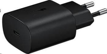 Samsung cestovná nabíjačka EP-TA800NBE, Quickcharge 25W, USB-C, čierna