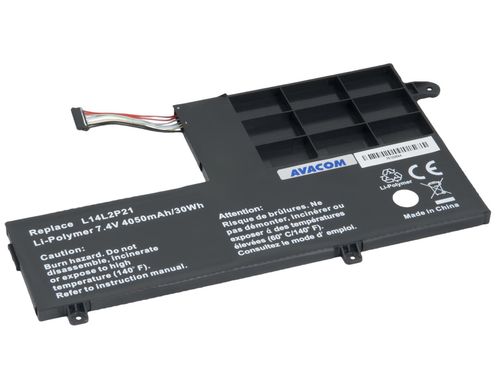 AVACOM batéria pre Lenovo S41, Yoga 500-151BD Li-Pol 7, 4V 4050mAh 30Wh