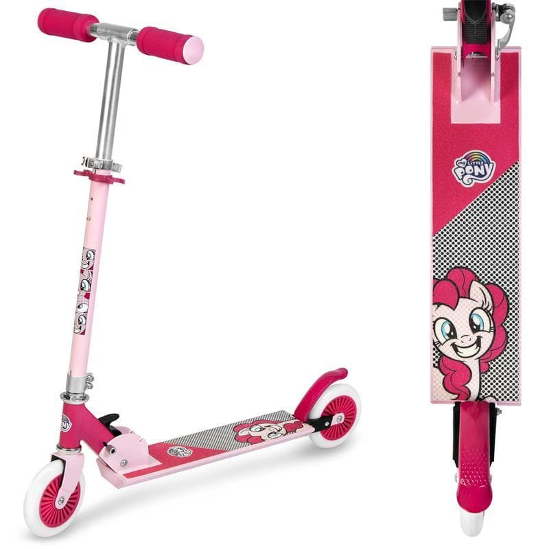 Detská kolobežka Hasbro® MY LITTLE PONY Dreamer 125mm, červeno-ružová