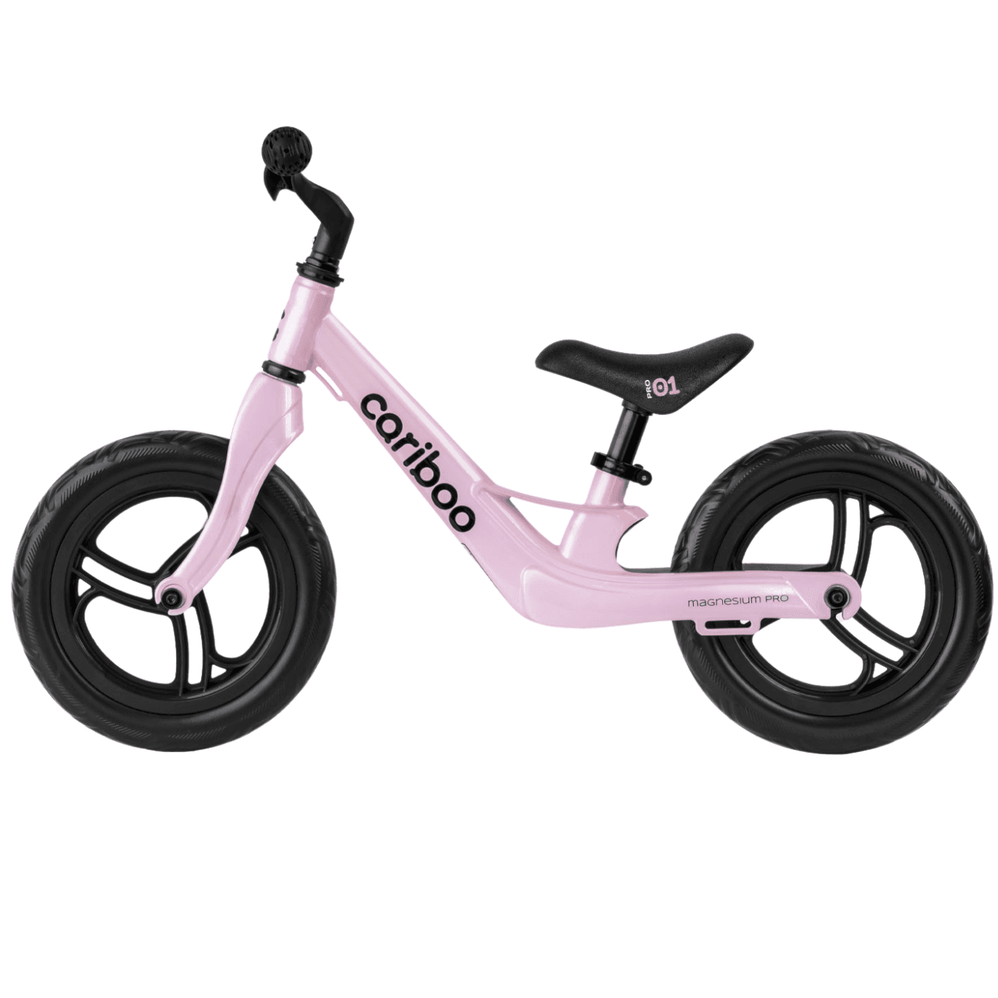 Odrážadlo MOVINO Cariboo MAGNESIUM PRO s odľahčeným rámom, kolesá 12 ", ružová