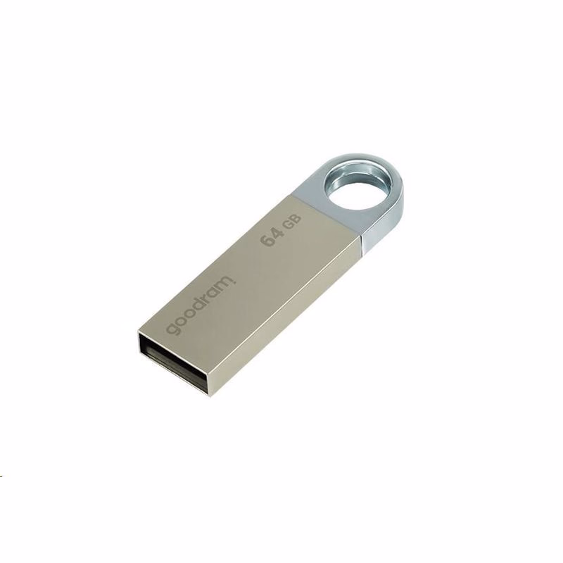 GOODRAM Flash Disk UUN2 64GB USB 2.0 strieborná