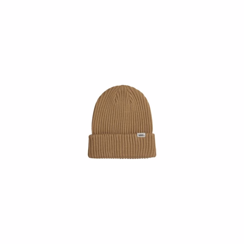 Pánska zimná čiapka VANS MN CLIPPED CUFF BEIE NEW DIRT