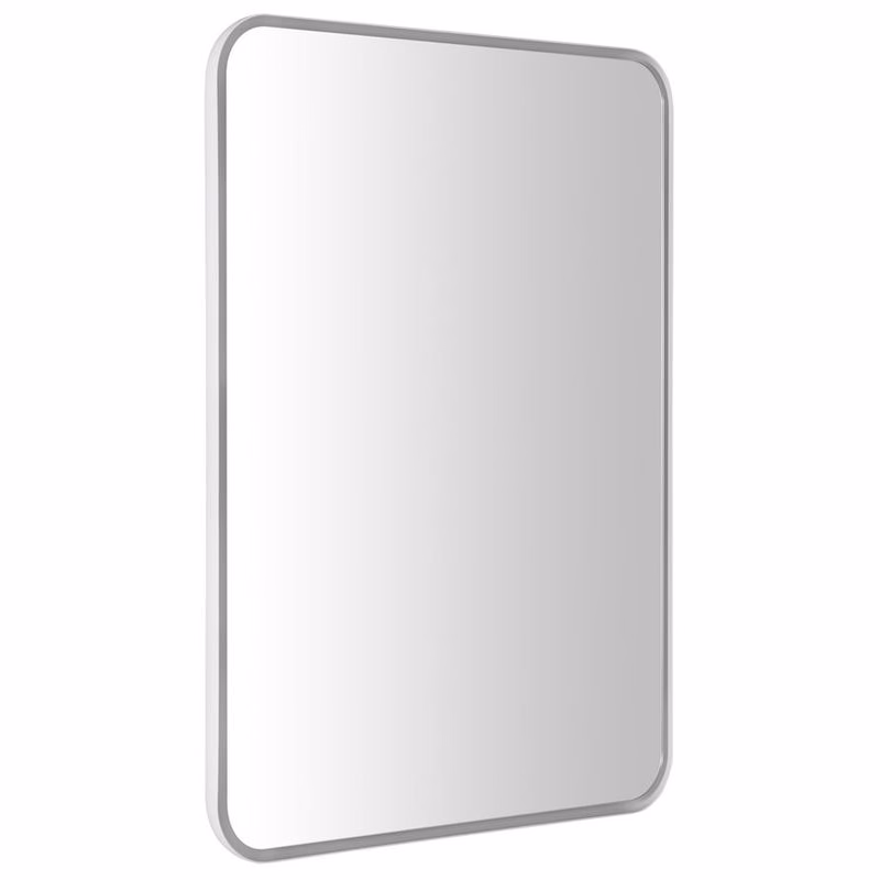 SAPHO - FLOAT LED podsvietené zrkadlo 60x80cm, biela 22572