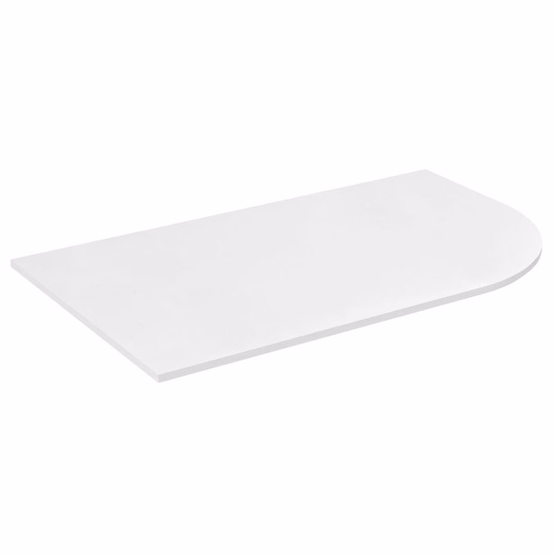 SAPHO - PULSE Rockstone doska 757x12x462, ľavá, biela mat BM750-0101