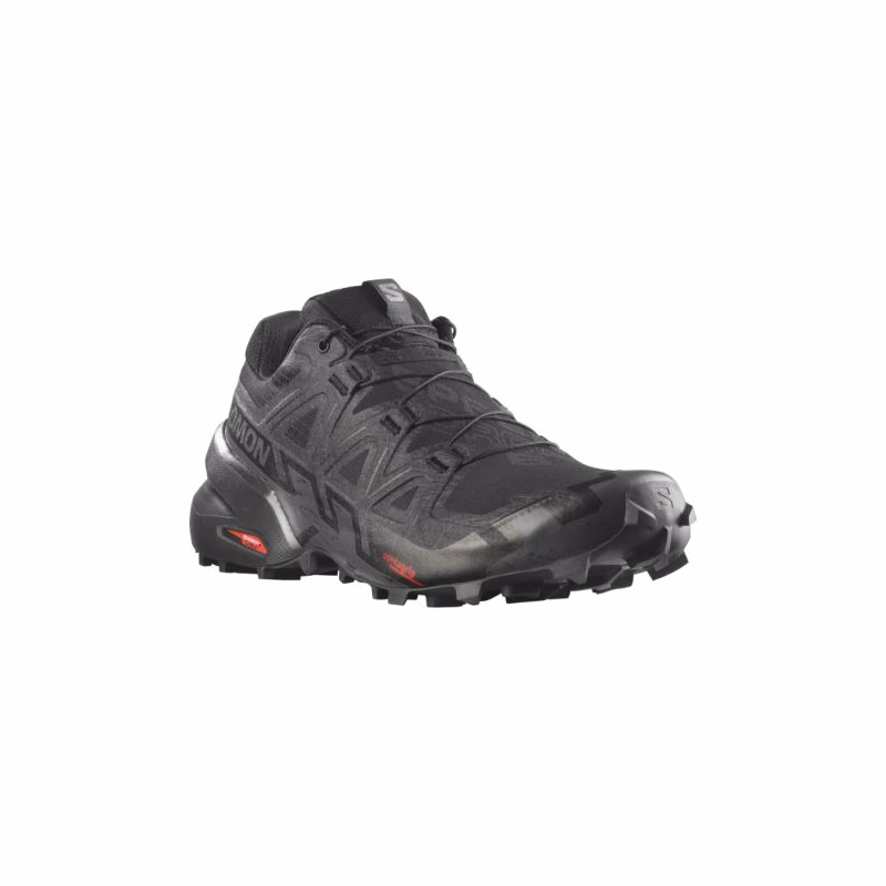 Pánska bežecká trailová obuv SALOMON Speedcross 6 M black black phantom