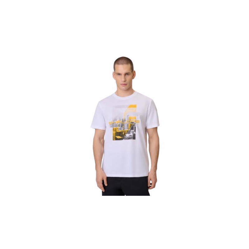 Pánske tričko s krátkym rukávom 4F TSHIRT M2660-10S-WHITE
