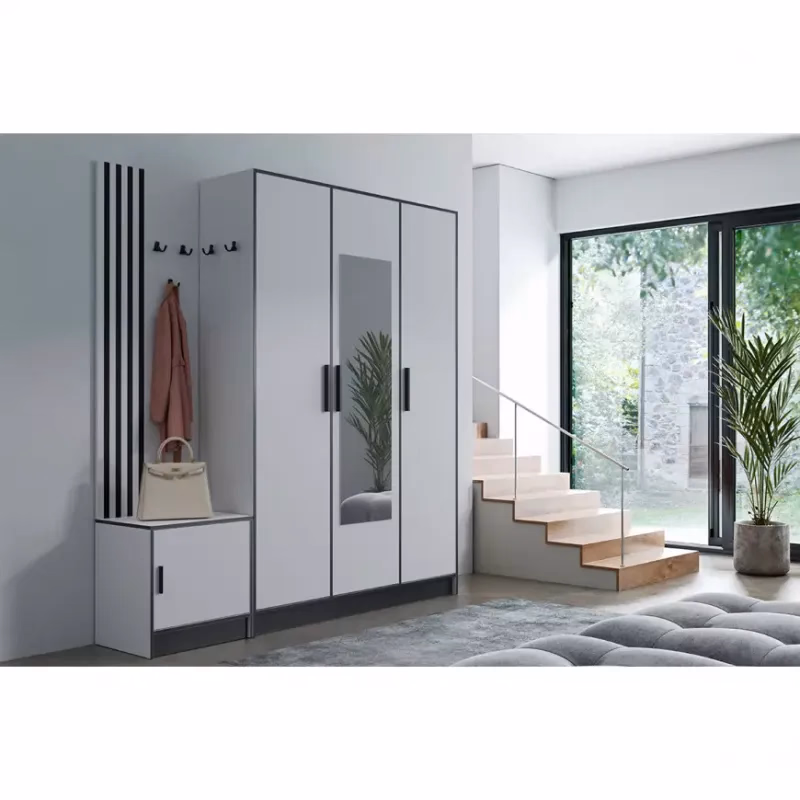 Predsieňový nábytok Roj PP53 + SDS53 + SZ3D biely