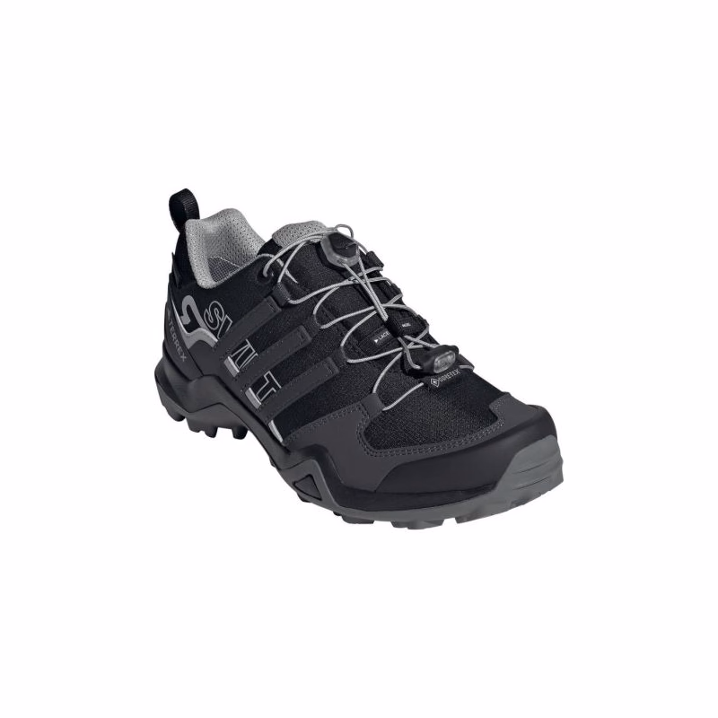Dámska nízka turistická obuv ADIDAS Terrex Swift R2 GTX core black dgh solid grey purple tint