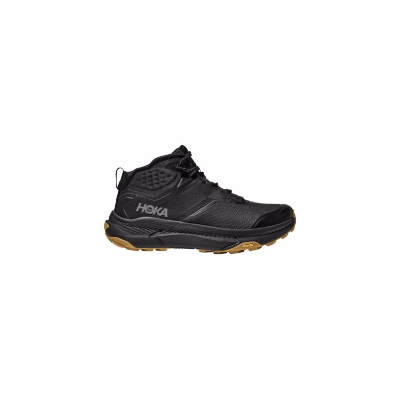 Pánska členková turistická obuv HOKA Transport Hike GTX M black black
