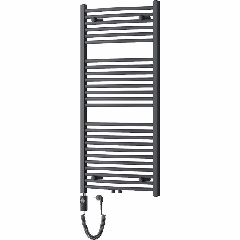MEXEN/S - Ares radiátor + vykurovacia tyč 1200 x 600 mm, 600 W, antracit W102-1200-600-2600-66