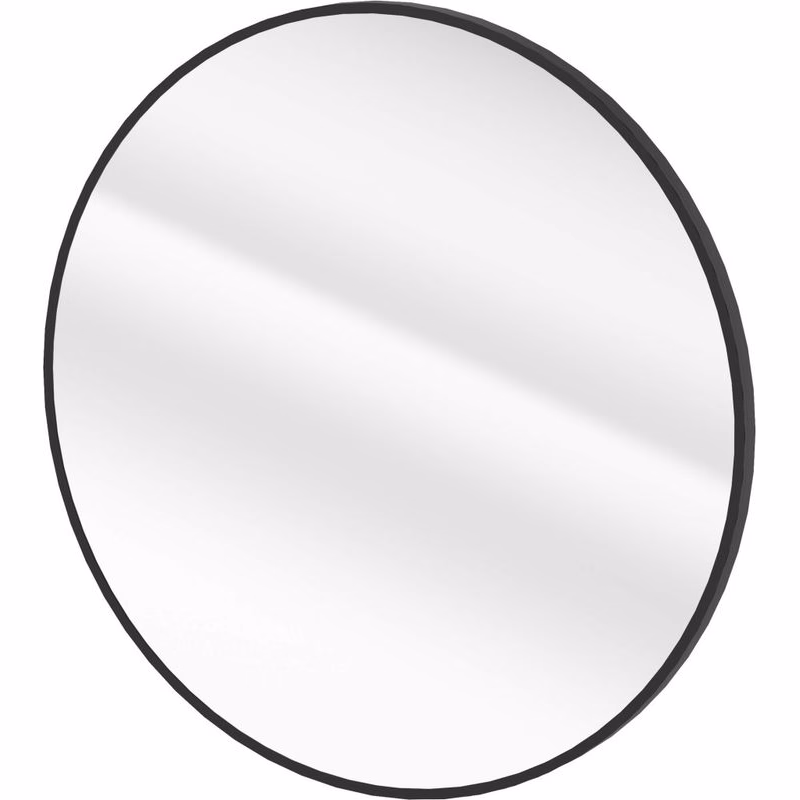 DEANTE - Okrúhle zrkadlo nero, závesné, v ráme - okrúhle ADR_N831
