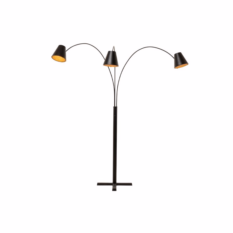 Cappellino stojacia lampa čierna