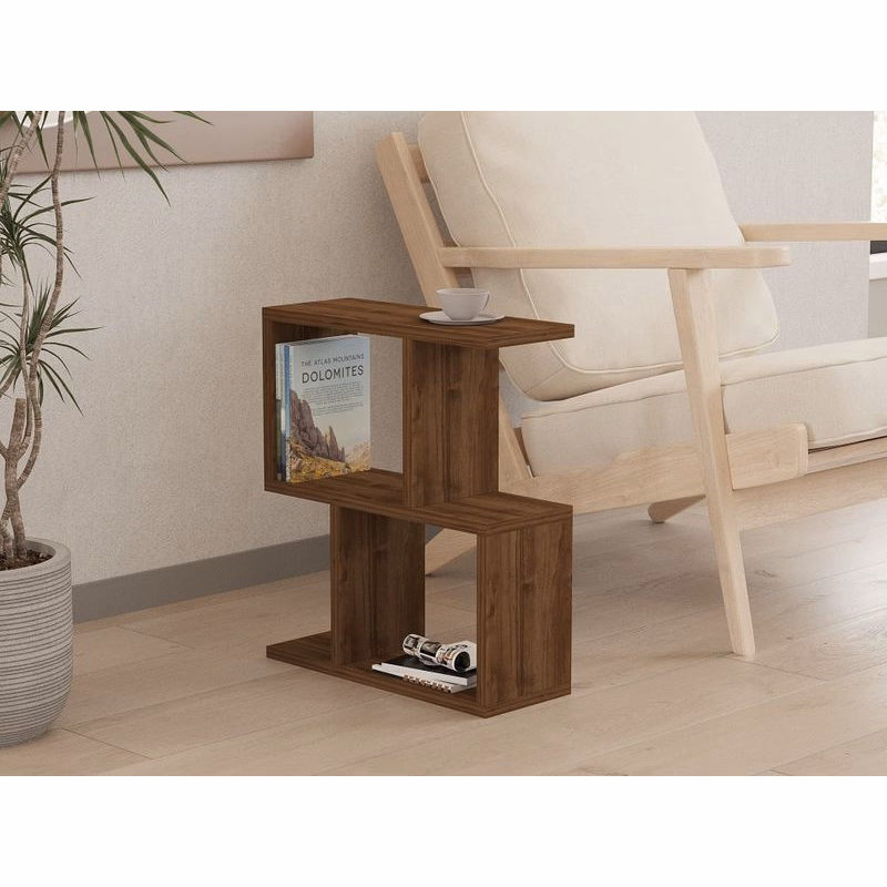Príručný stolík / Odkladací stolík Zet - Walnut