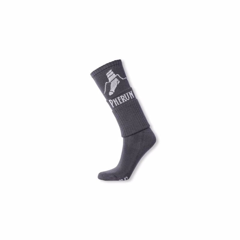 Turistické ponožky PHERUN Decent Black 43-46