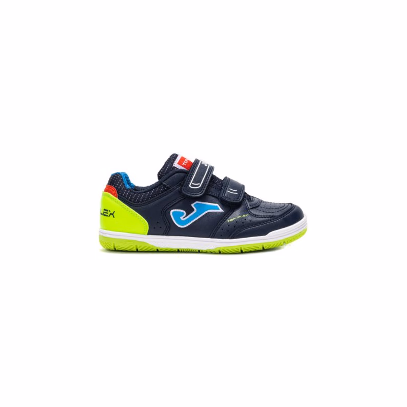 Chlapčenské futbalové kopačky halové JOMA Top Flex 2533 K IC navy blue green