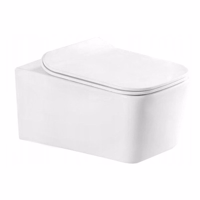 MEXEN - York Závesná WC misa vrátane sedátka s slow-slim, duroplast, biela 30114000