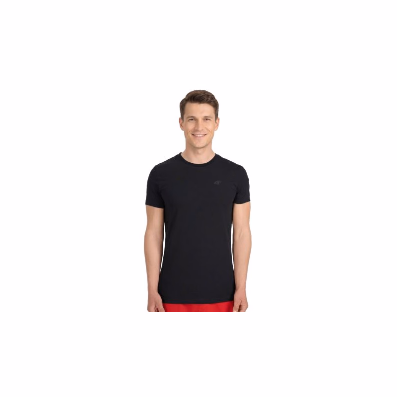 Pánske tričko s krátkym rukávom 4F TSHIRT M3340-20S-DEEP BLACK