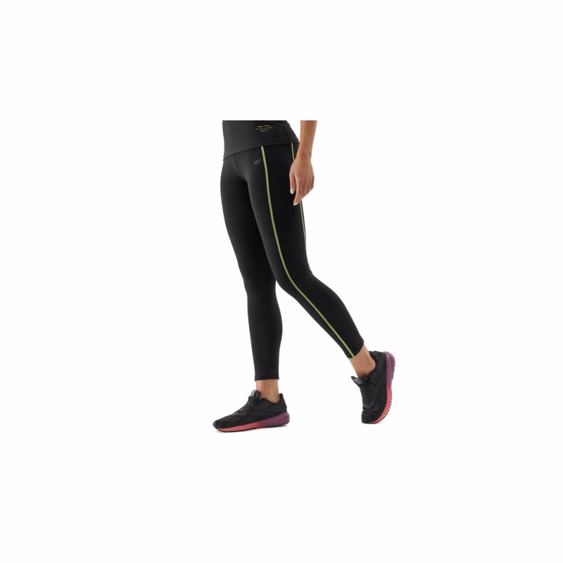 Dámske kompresné legíny 4F TIGHTS FNK-AW23TFTIF134-20S-DEEP BLACK