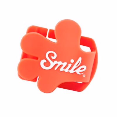 Smile klip na krytku objektívu Giveme5, červený, 16400, DOPRODEJ