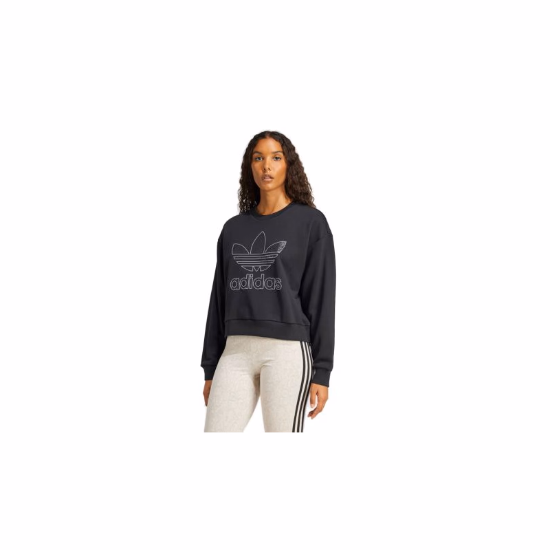 Dámska mikina ADIDAS ORIGINALS SNAKE CREW-BLACK