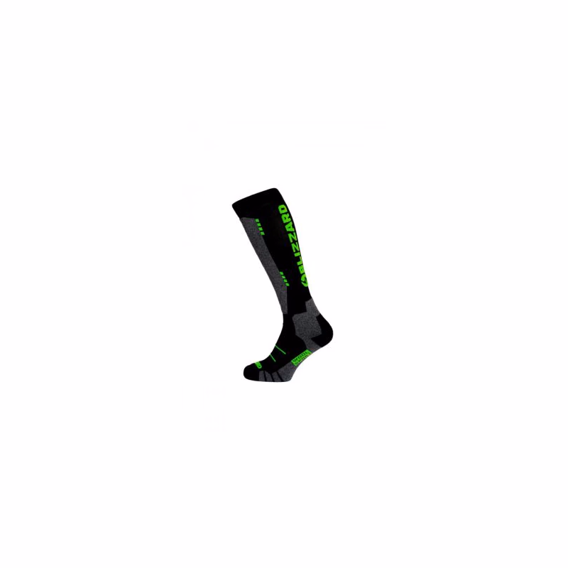 Lyžiarske podkolienky (ponožky) BLIZZARD Wool Sport ski socks, black green
